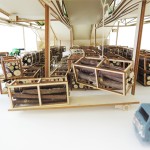 Woodlab - Modell, Innenansicht